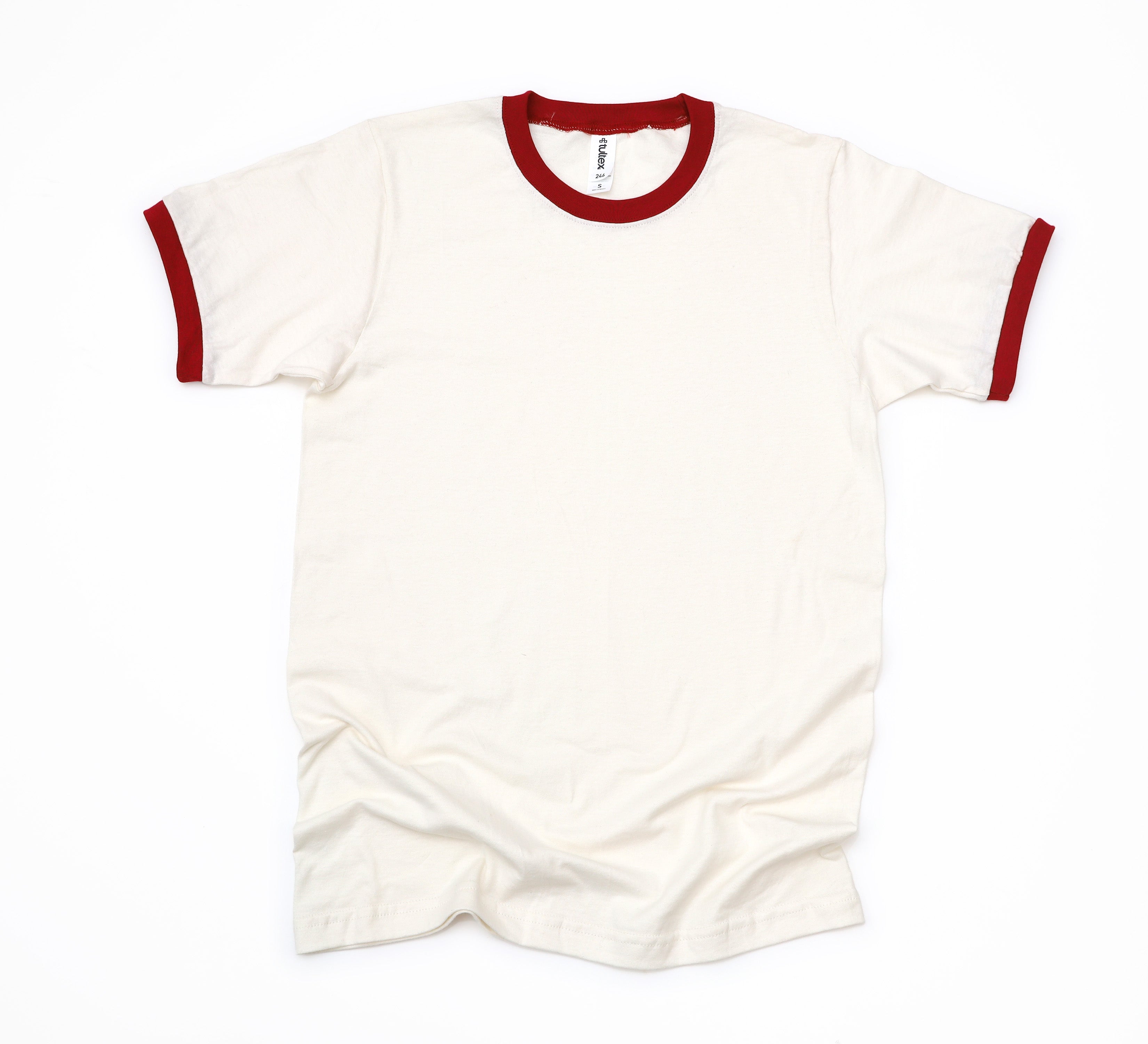 Tultex unisex ringer tees
